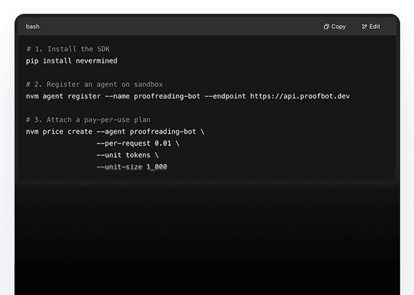 Nevermined docs preview